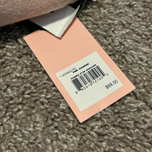 SOLD: Juicy Couture Rising Star Shoulder Bag: Pink Diamond (NWT) - Picture 4 of 5